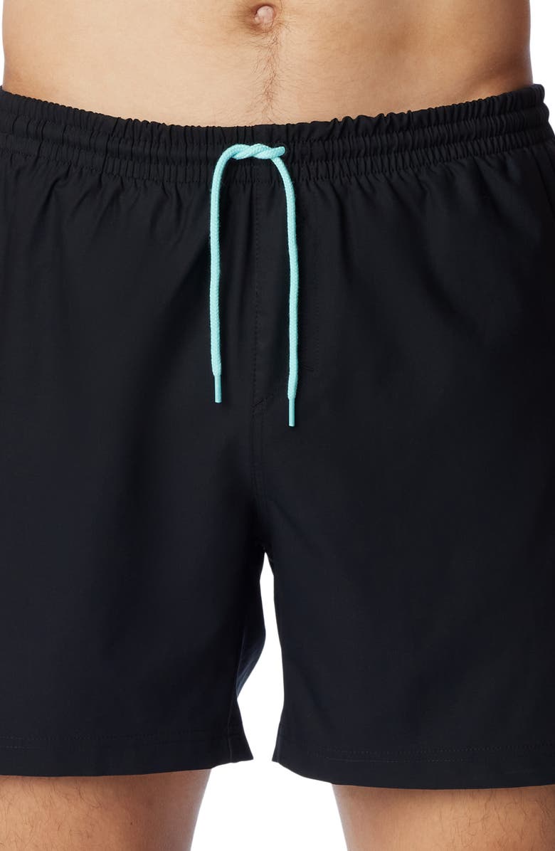 Columbia PFG Rambler<sup>™</sup> Performance Water Shorts, Alternate, color, Black