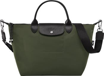 トートバッグ Longchamp LE PLIAGE GREEN - Shoulder bag S (2605 919 P66) Le Pliage Green L Tote bag Graphite - Recycled canvas