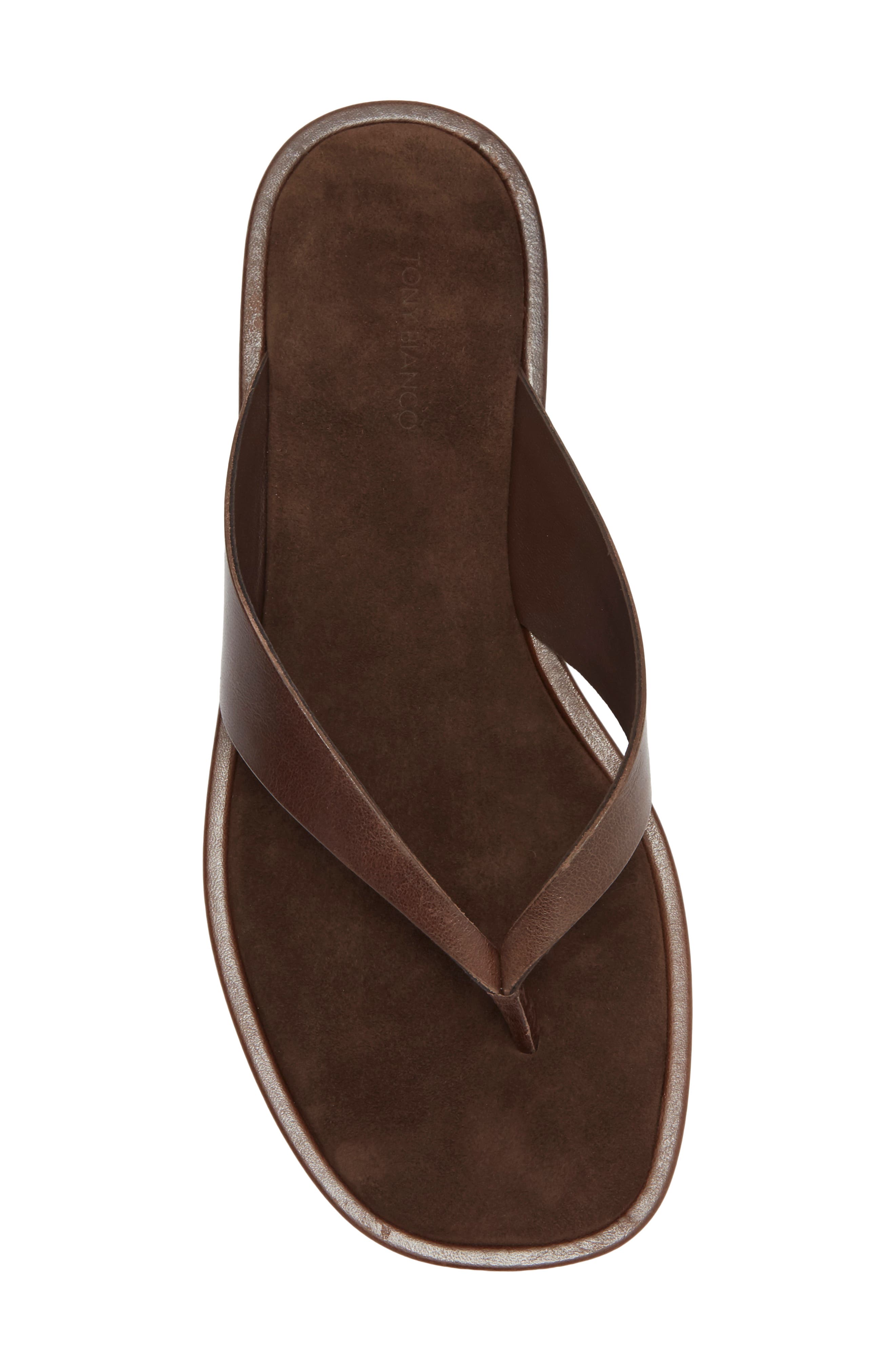Kyra Platform Wedge Flip Flop, Alternate, color, CHOCOLATE VINTAGE