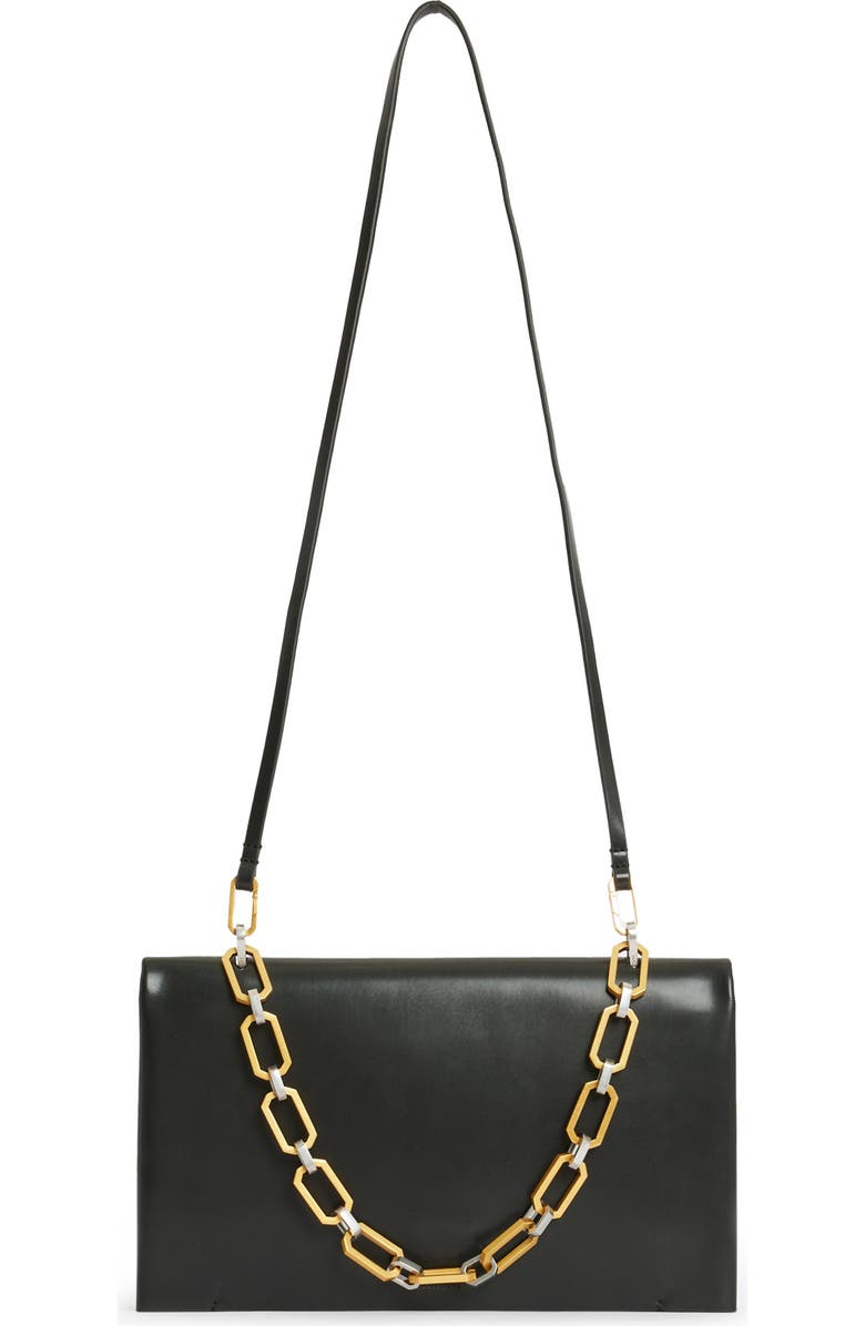 AllSaints Akira Convertible Clutch, Alternate, color,