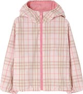 Burberry Reversible Check Hooded Jacket