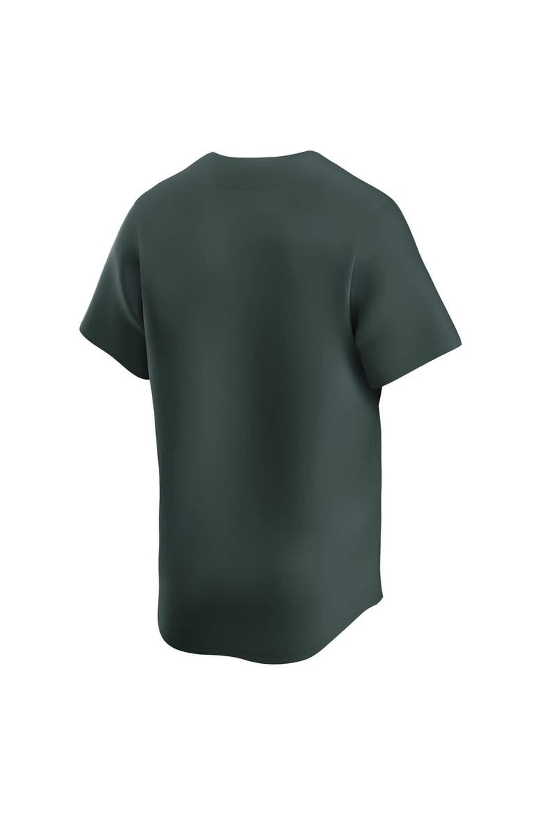 Men's Nike Green Michigan State Spartans College Limited Baseball Jersey, Alternate, color, Green