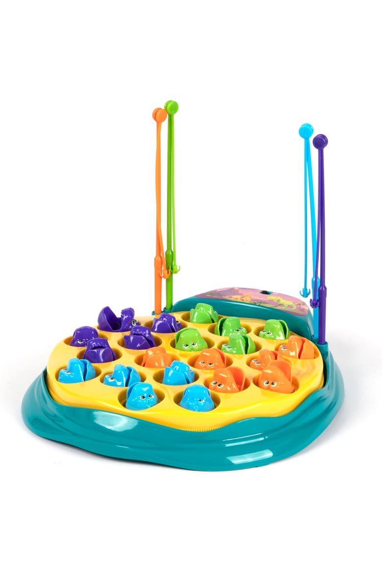 The Fishing Game Dinosaur Edition, Animated Catching Game, Alternate, color, Multicolored