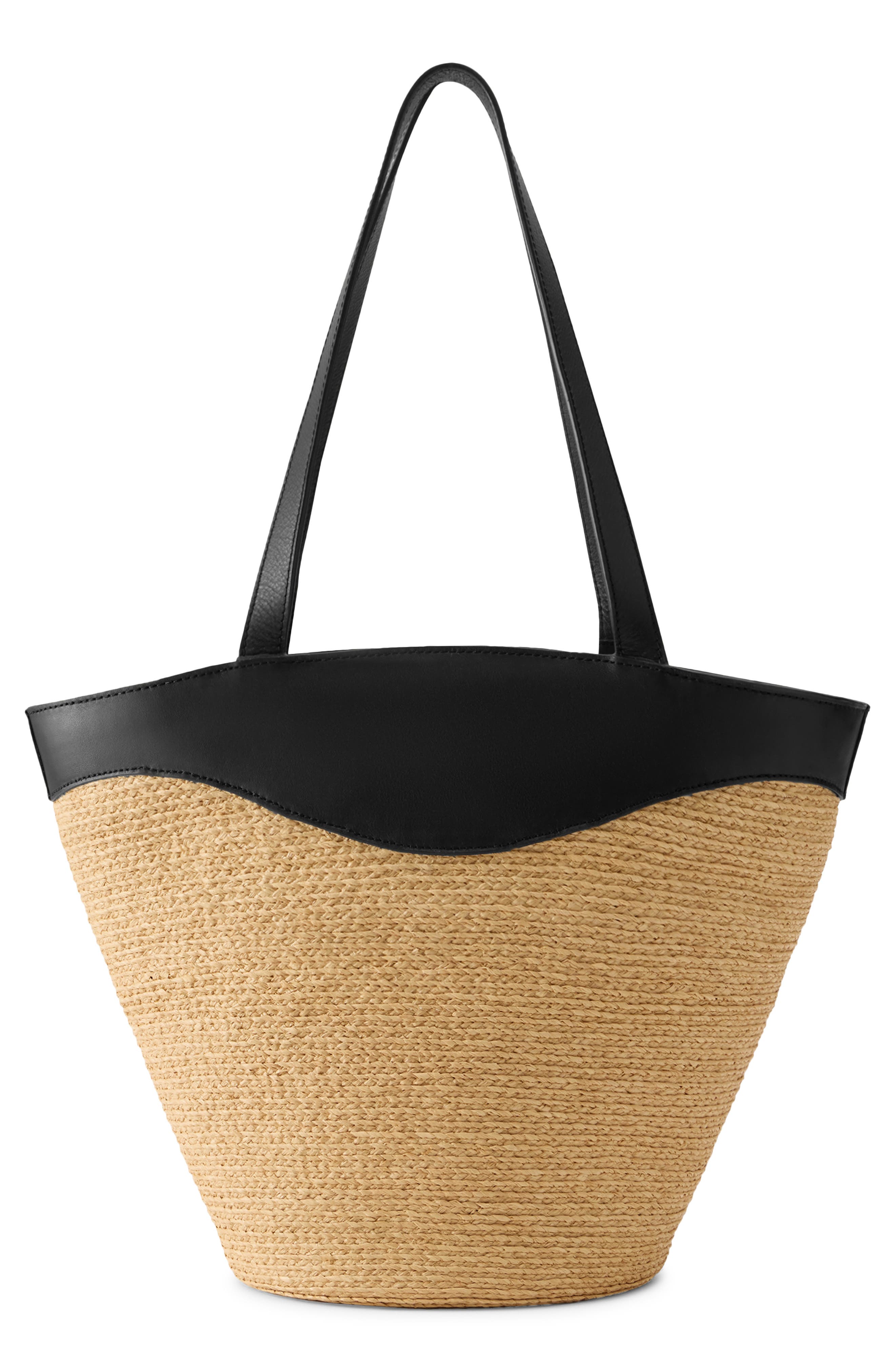 Helen Kaminski Nadee Braided Raffia Tote, Alternate, color, 