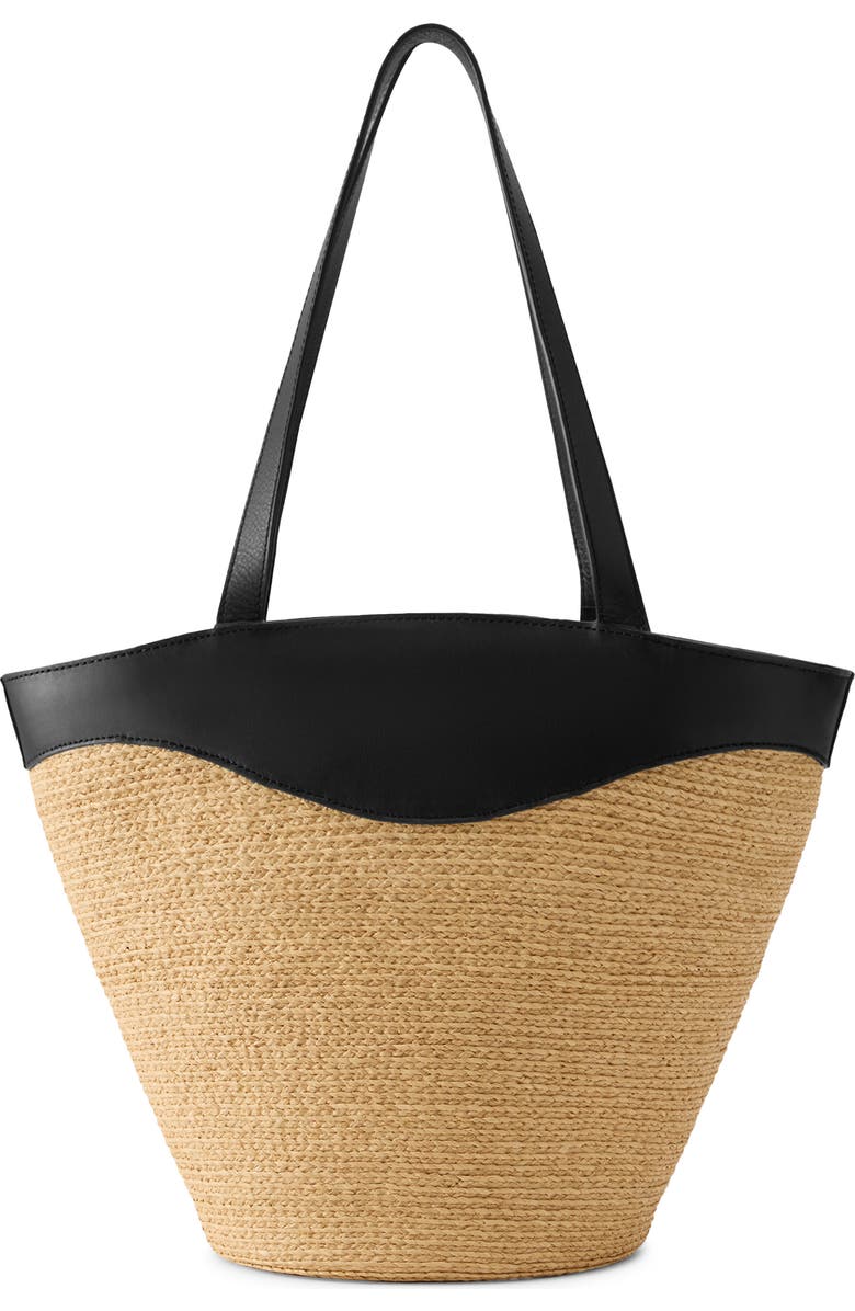 Helen Kaminski Nadee Braided Raffia Tote, Alternate, color,
