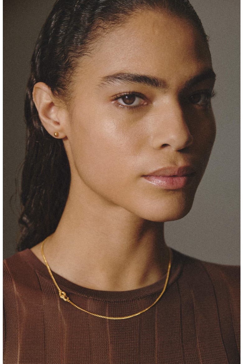 Neat Necklace Gold, Alternate, color, Gold
