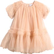 Reiss Kids' Tallulah Ruffle Tulle Party Dress