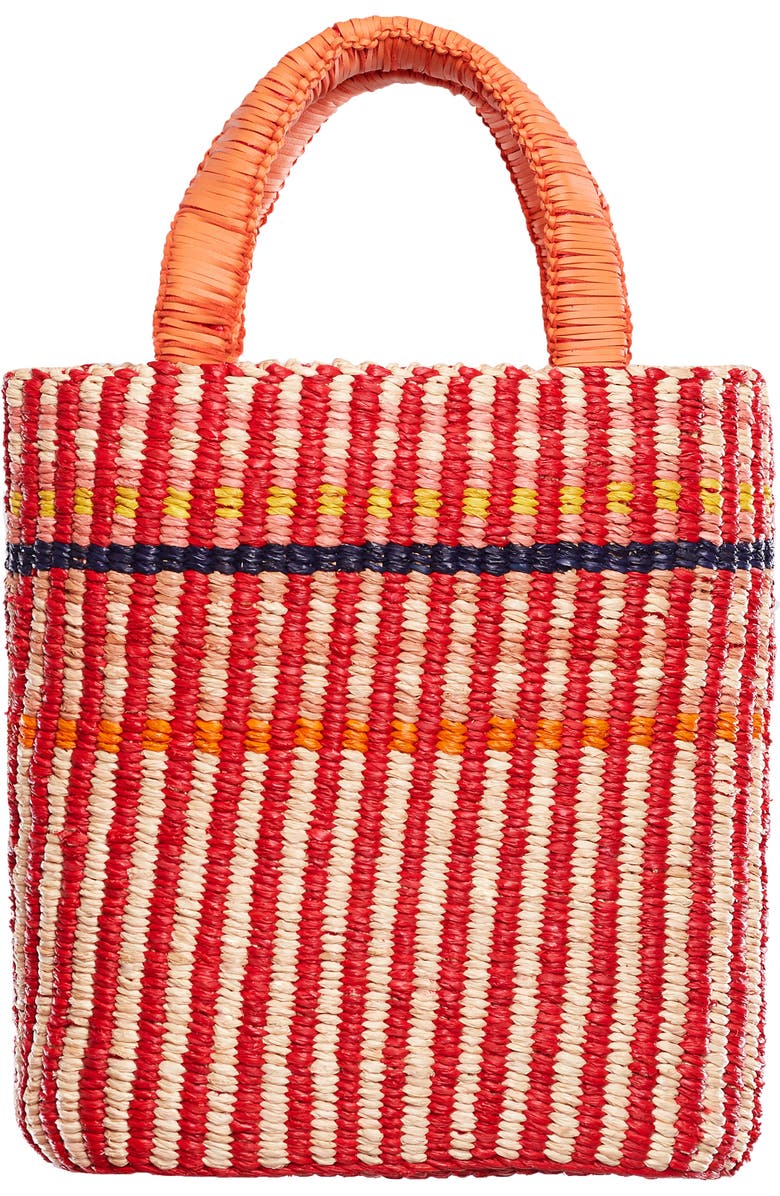 A A K S Delma Raffia Tote, Main, color,