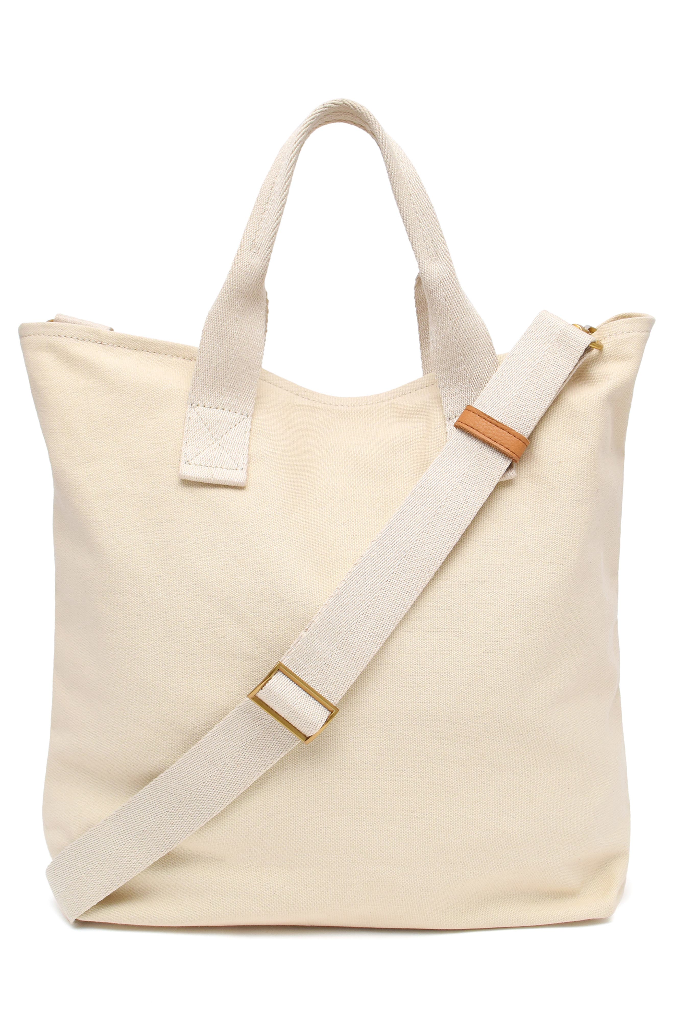 New Amsterdam Leatherworks Ayla Tote, Alternate, color, Natural