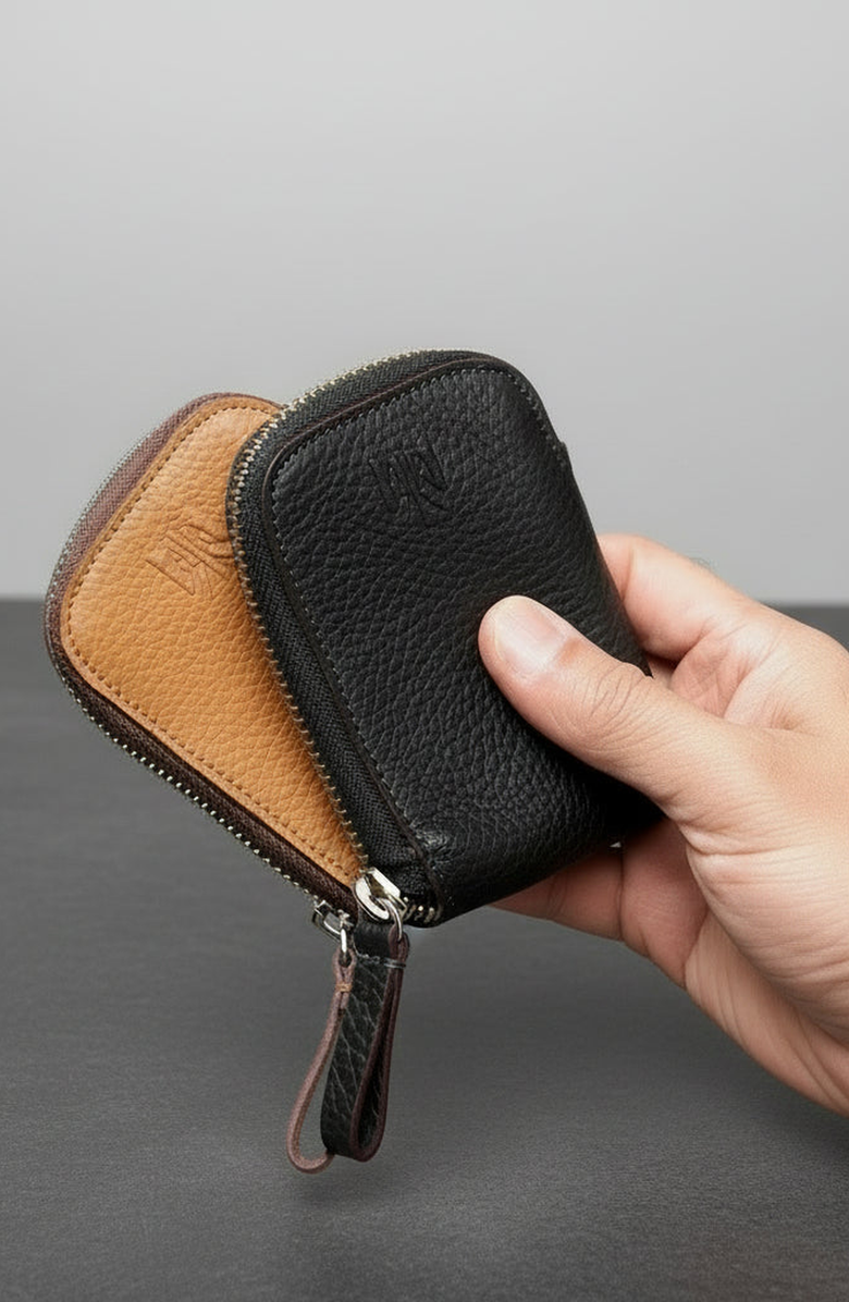 Tusk Ascot Zip Card Wallet, Alternate, color, Tan