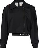 PCFG Free Heaven Cropped Waterproof Trenchcoat