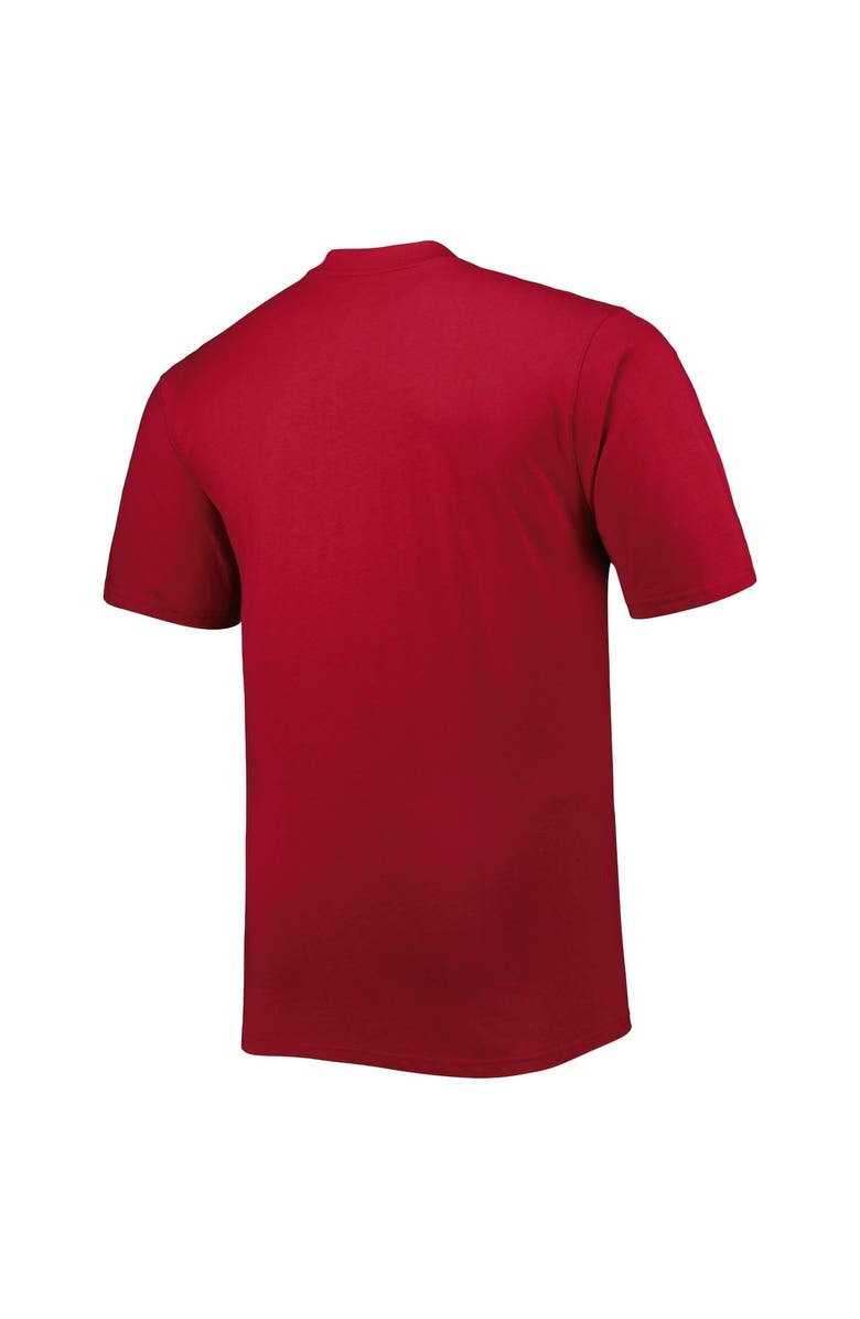 FANATICS Men's Fanatics Branded Red Tampa Bay Buccaneers Big & Tall Speed & Agility T-Shirt, Alternate, color,