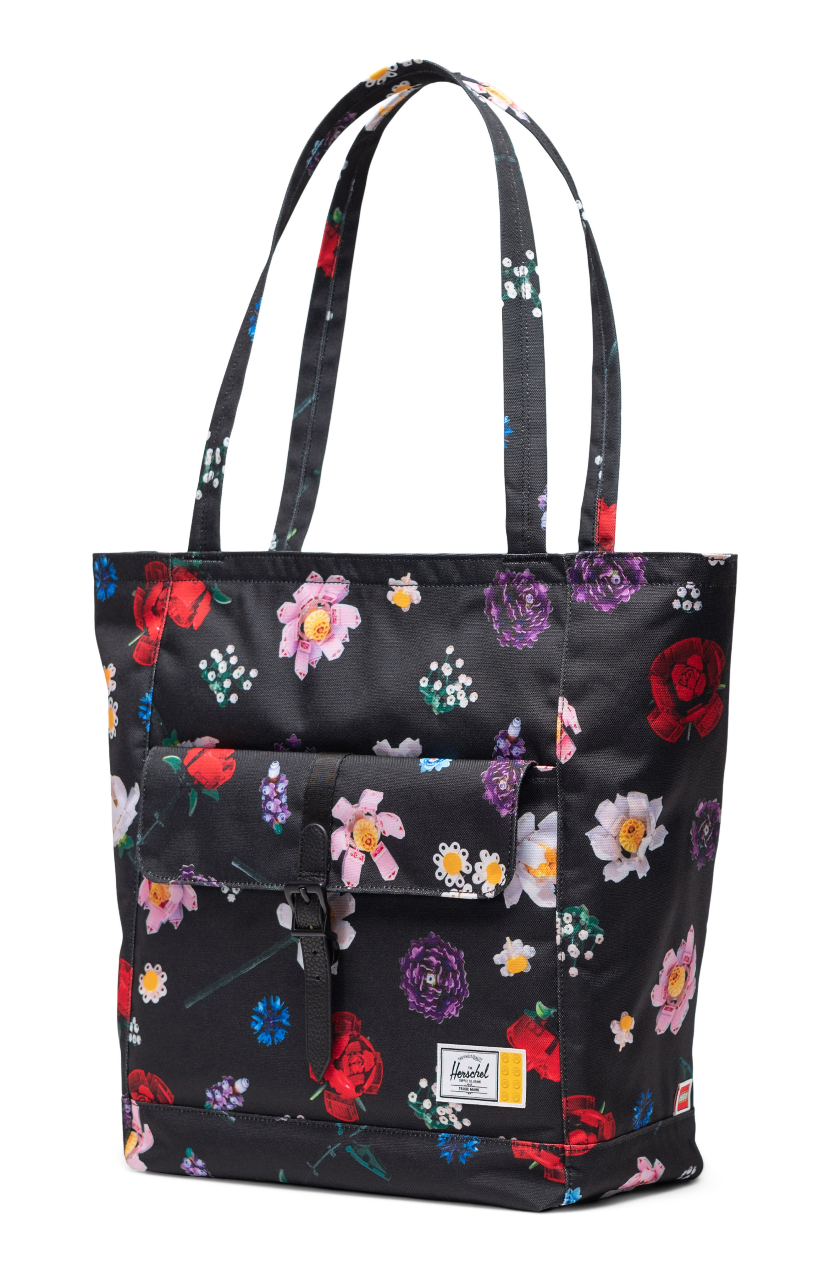 LEGO® Retreat Tote, Alternate, color, FALLING FLORALS