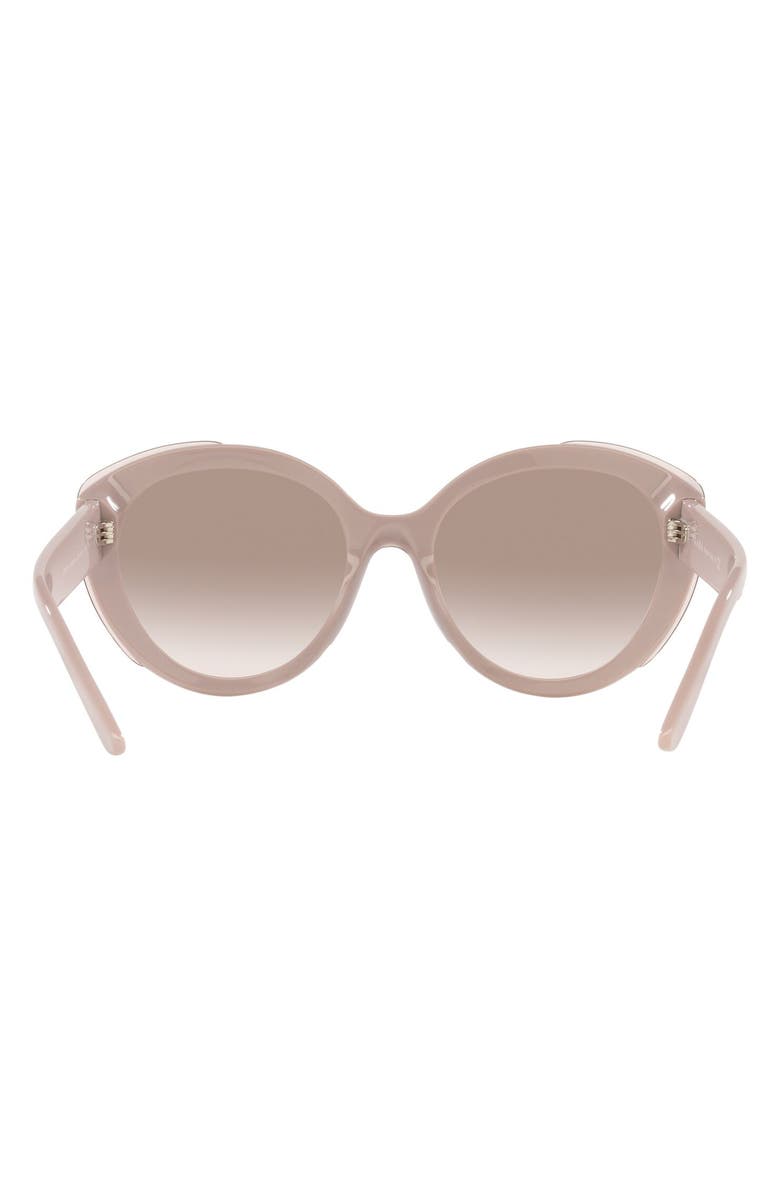 Prada 56mm Oval Sunglasses, Alternate, color, 