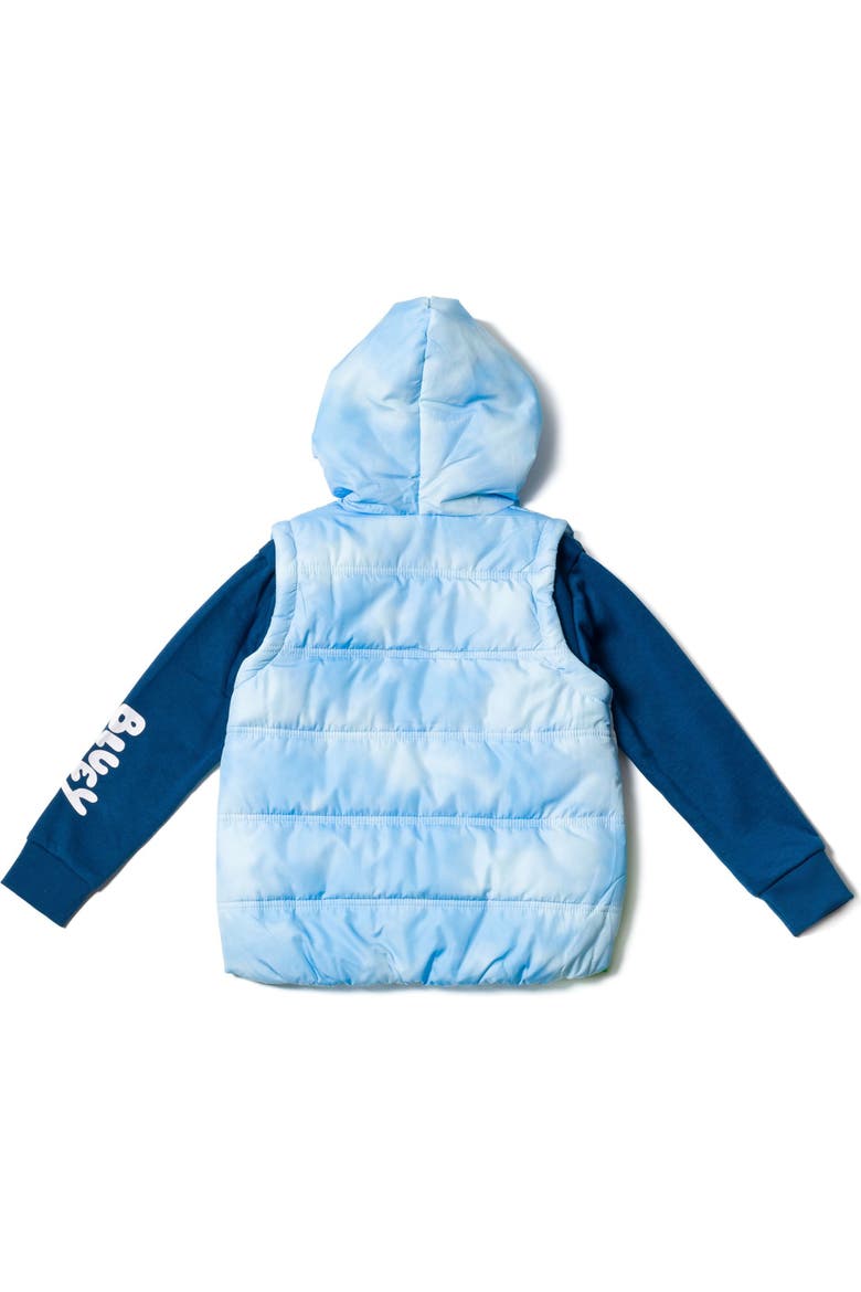 Hooded Zip-Up Jacket, Alternate, color, Bluey Bingo Navy Blue
