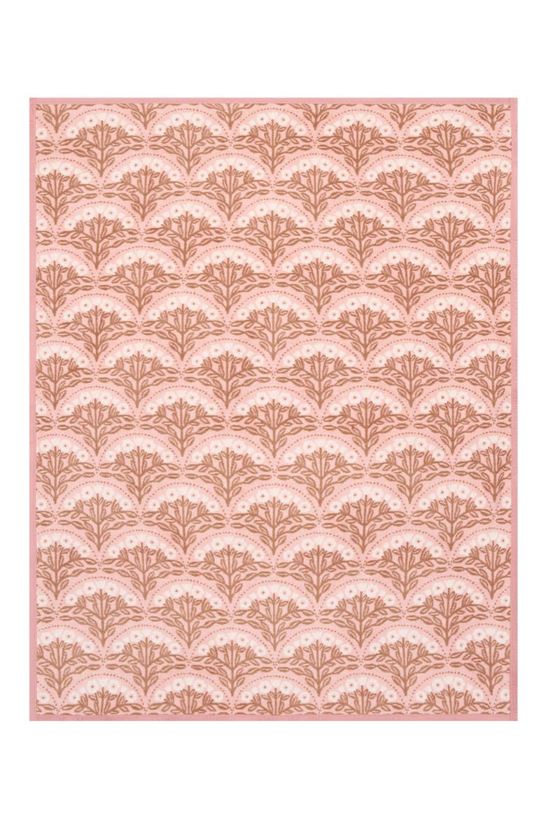 Georgia Floral Throw Blanket, Alternate, color, PINK
