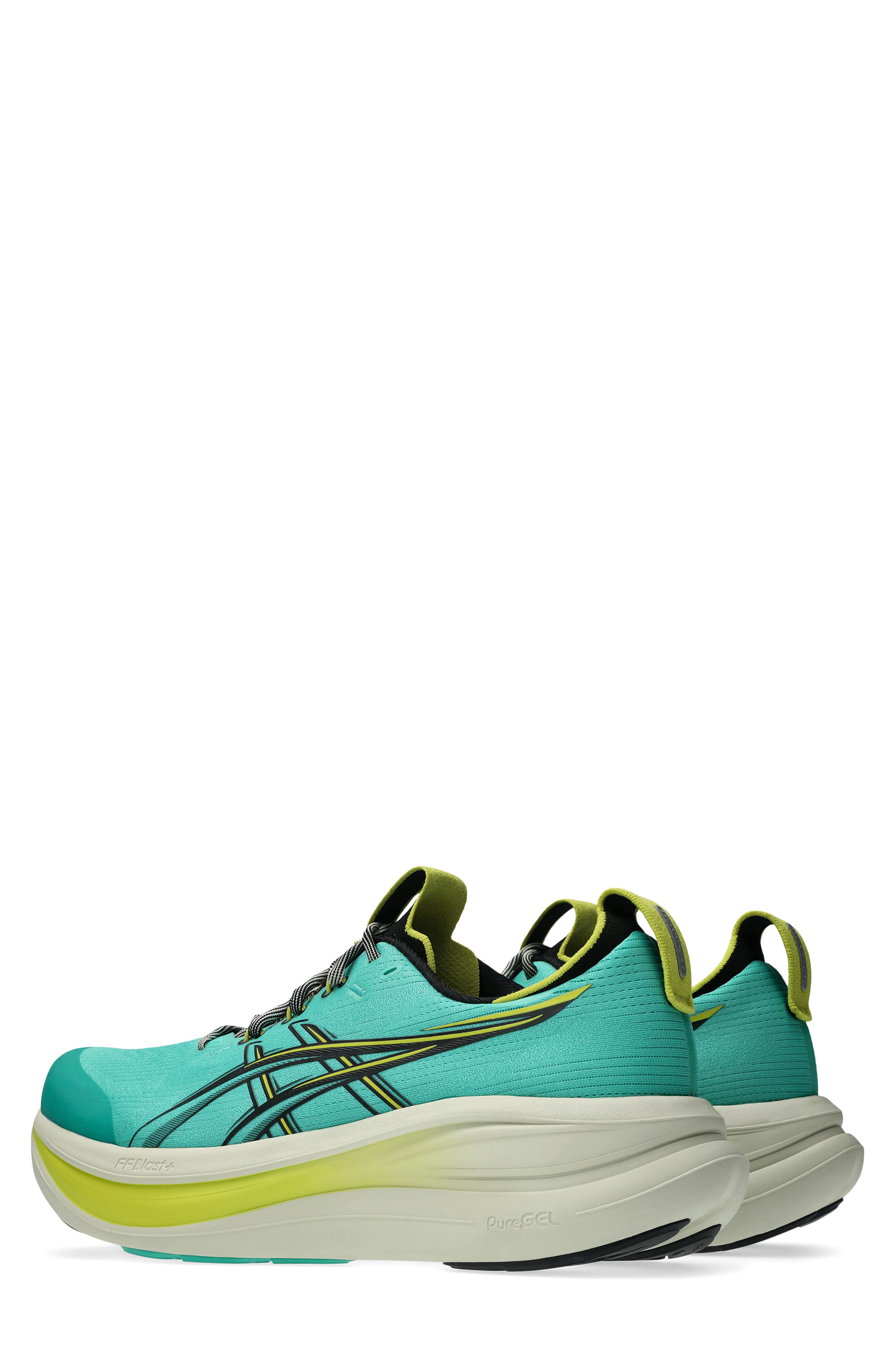 ASICS<sup>®</sup> GEL-NIMBUS<sup>®</sup> 28 TR Trail Running Shoe, Alternate, color, Aurora Green/Black