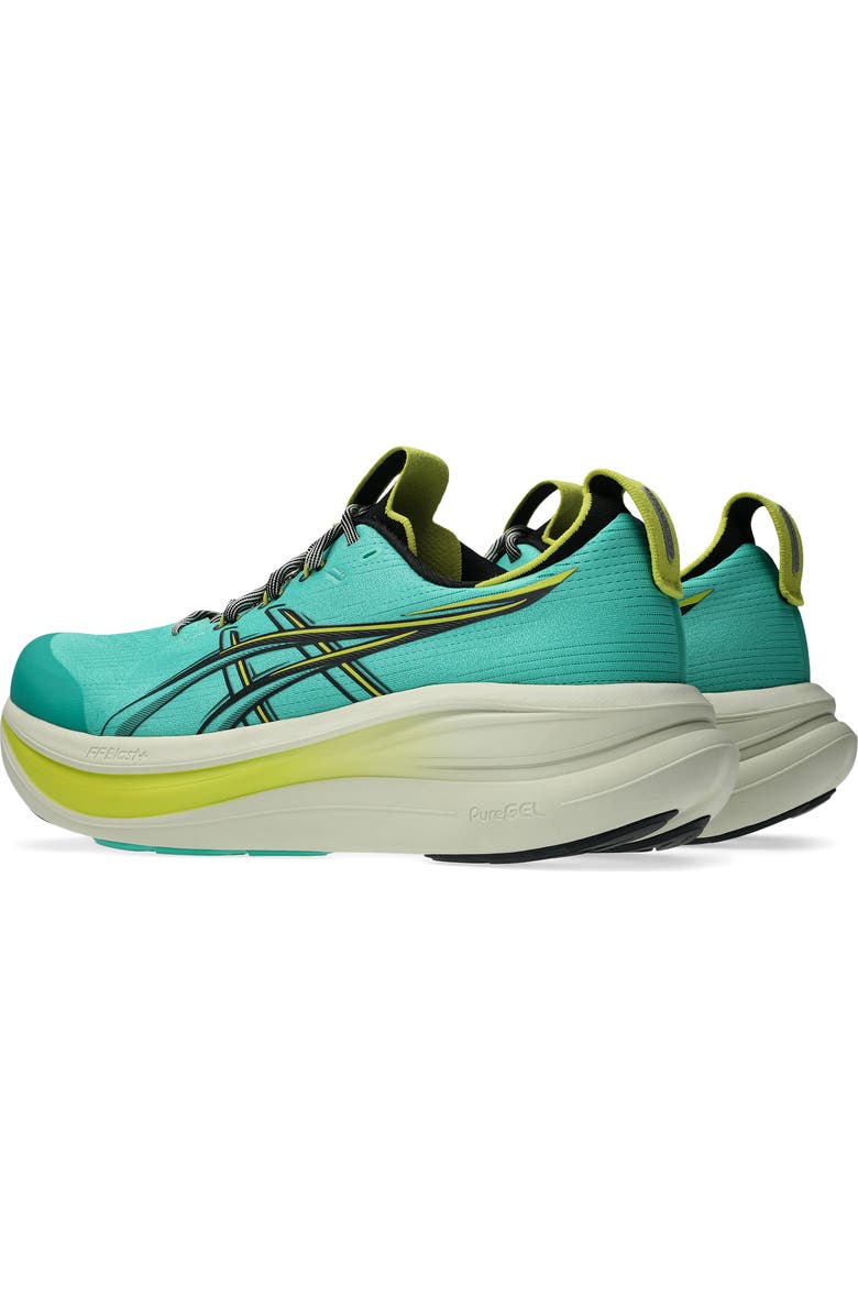 ASICS<sup>®</sup> GEL-NIMBUS<sup>®</sup> 28 TR Trail Running Shoe, Alternate, color, Aurora Green/Black