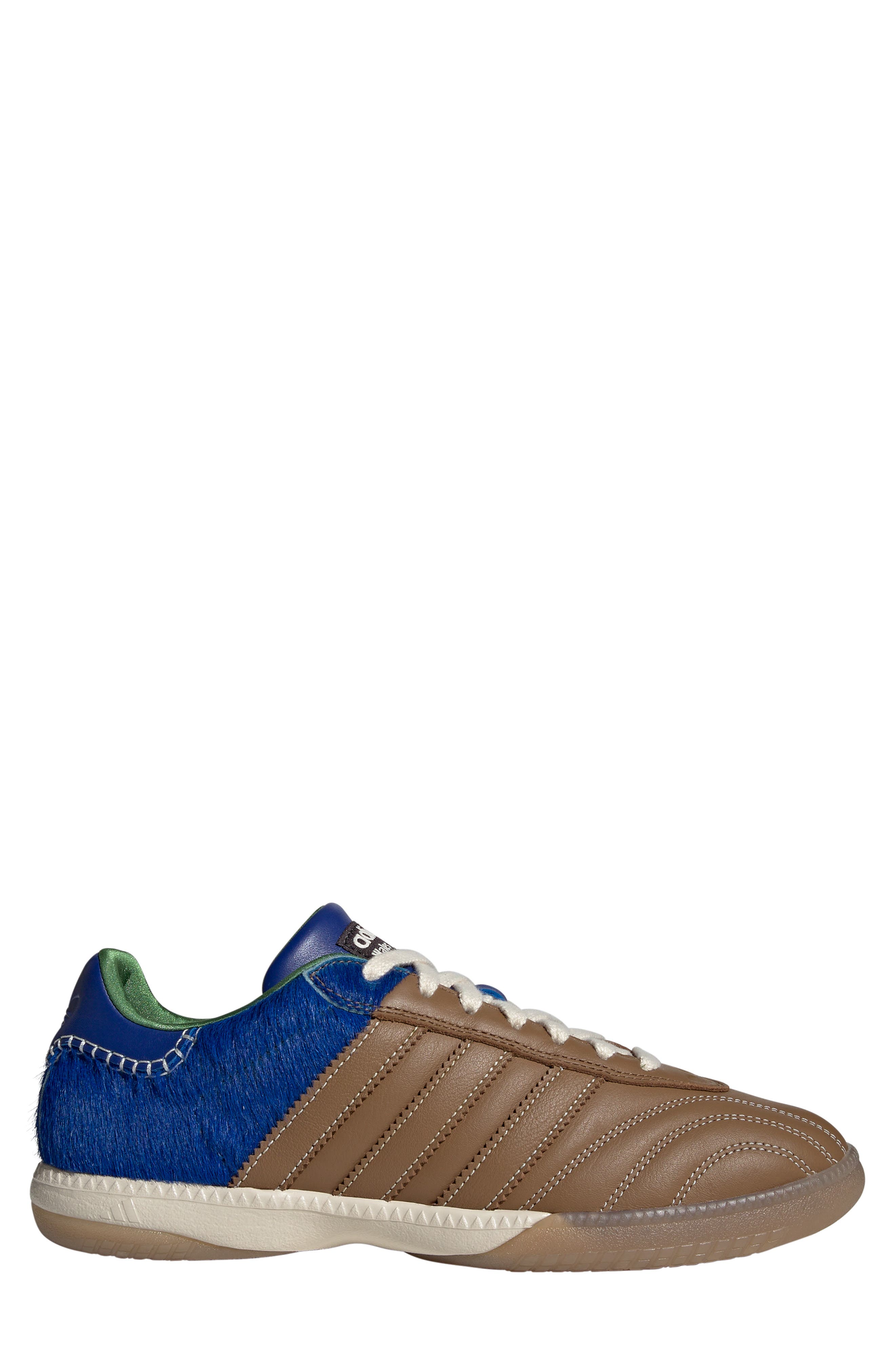 adidas x Wales Bonner Samba Millennium Sneaker, Alternate, color, Supcol/ Supcol/ Royal Blue
