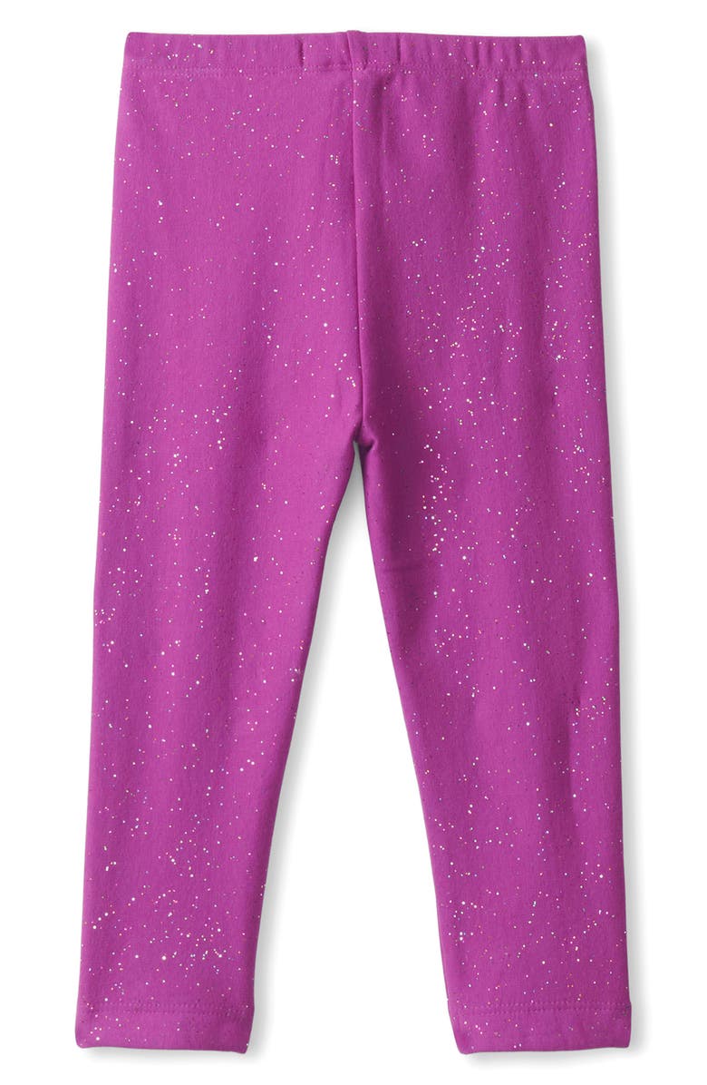Hatley Hollyhock Cotton Leggings, Alternate, color, 