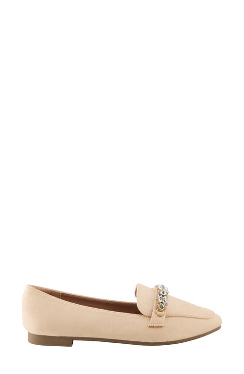 Patrizia By Spring Step Kanina Rhinestone Loafer In Beige