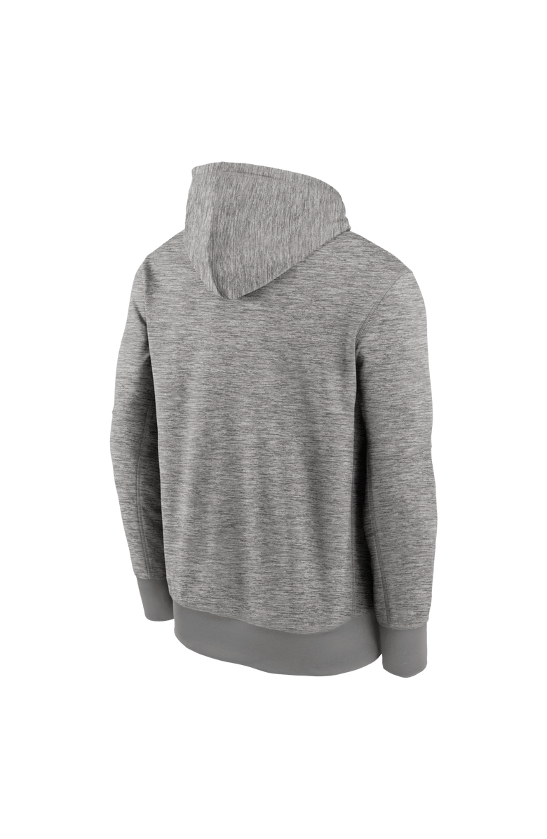 Nike Men's Nike Heather Gray Philadelphia Phillies Primary Logo Therma Hoodie, Alternate, color, Heather Gray