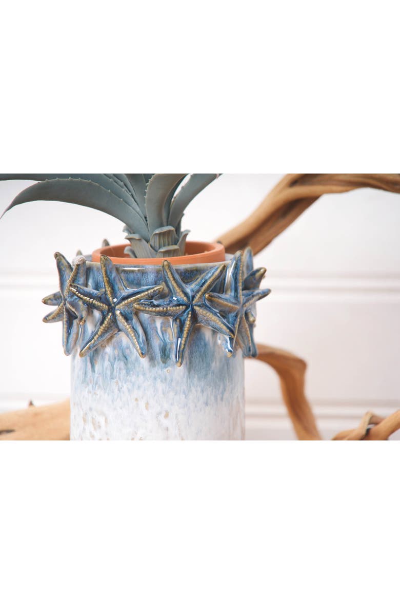 Gallerie II Chinoiserie Sea Starfish Decorative Novelty Container, Alternate, color, Gray
