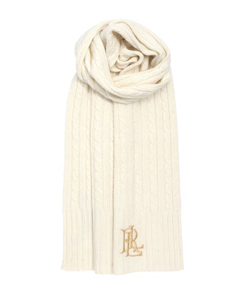 core cable logo scarf