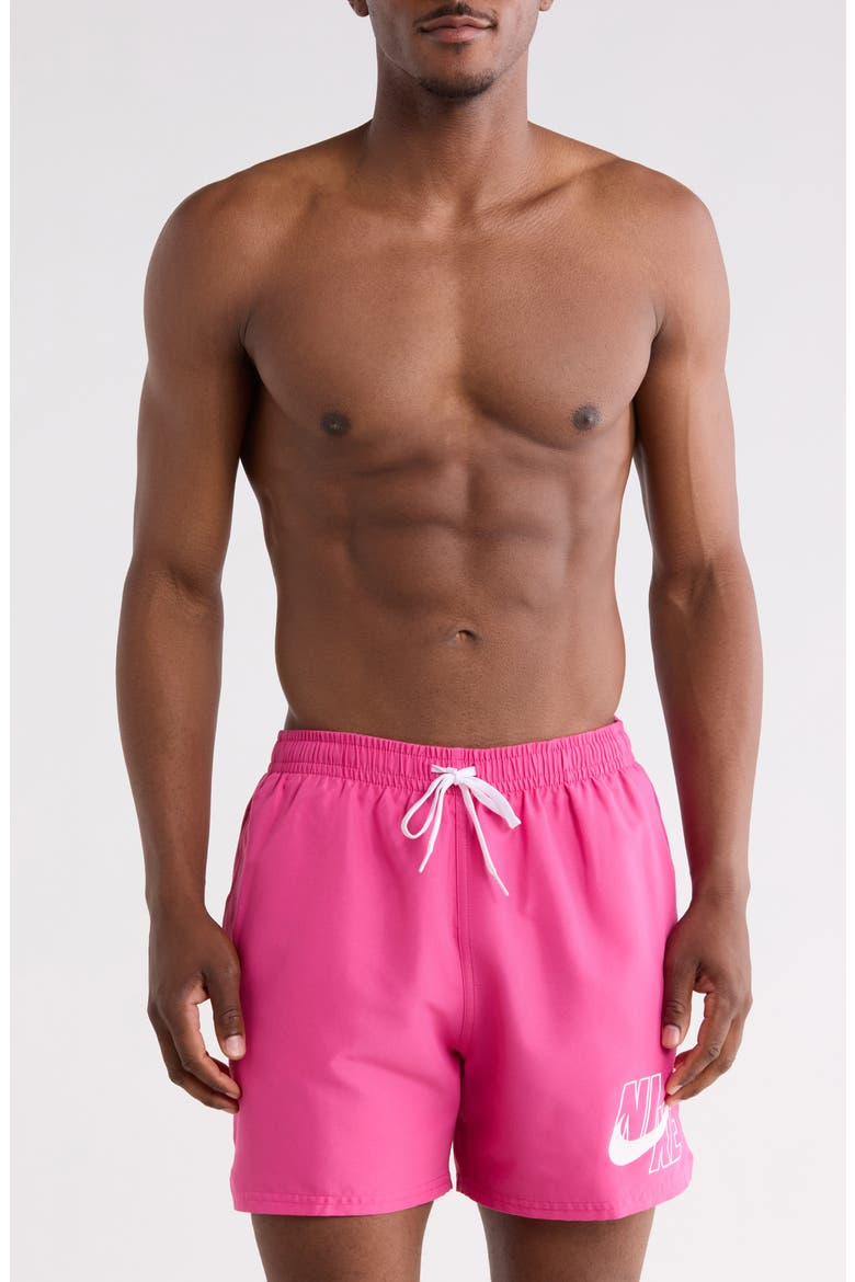 Breaker Swim Trunks, Main, color, DESERT PINK