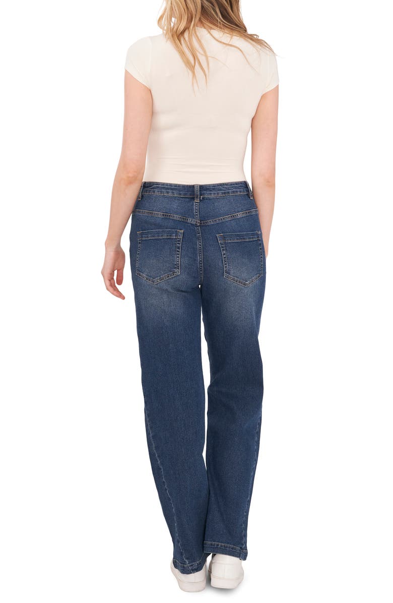 Vince Camuto High Waist Wide Leg Jeans, Alternate, color, 