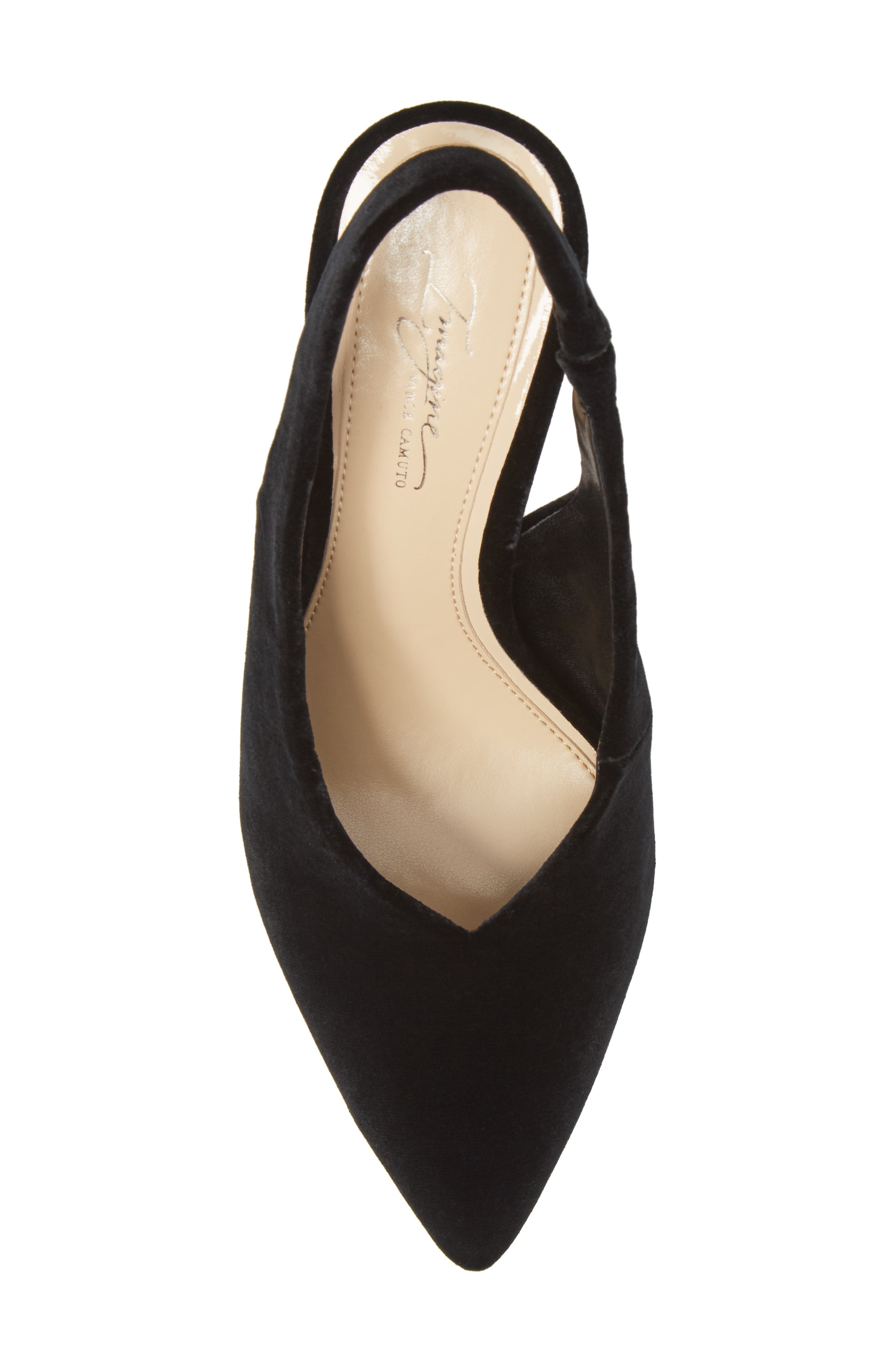 Melea Slingback Pump, Alternate, color, BLACK VELVET