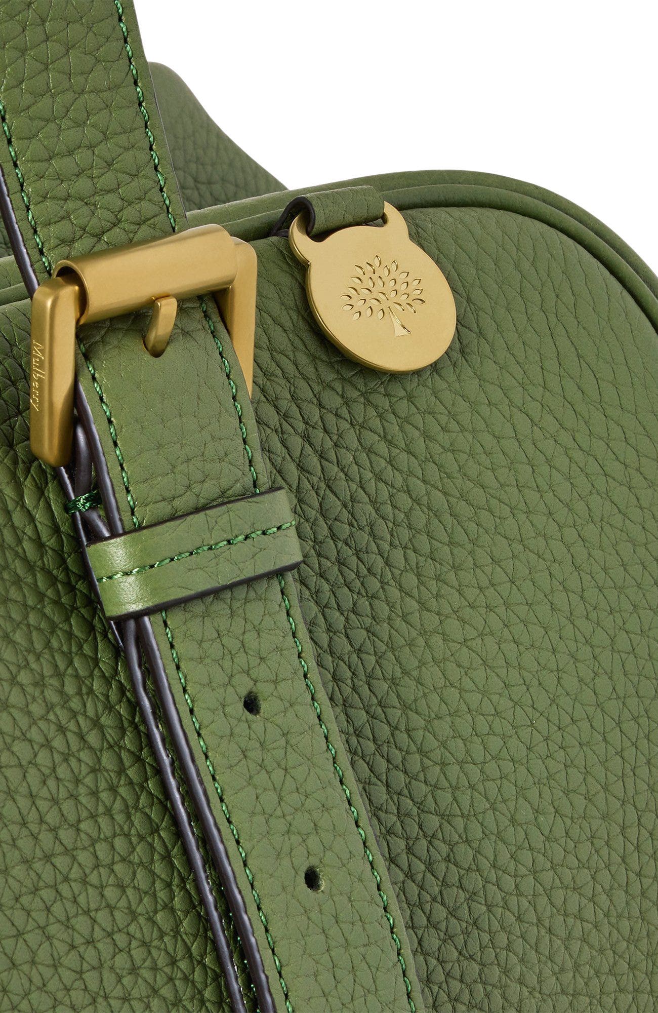 Mulberry Boston Shoulder Bag, Alternate, color, Fern