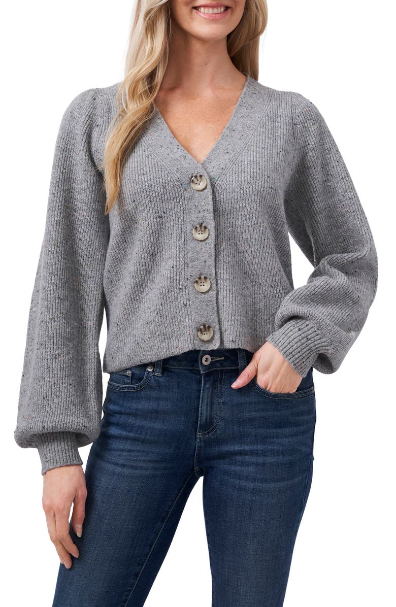 CeCe V-Neck Cardigan, Main, color,