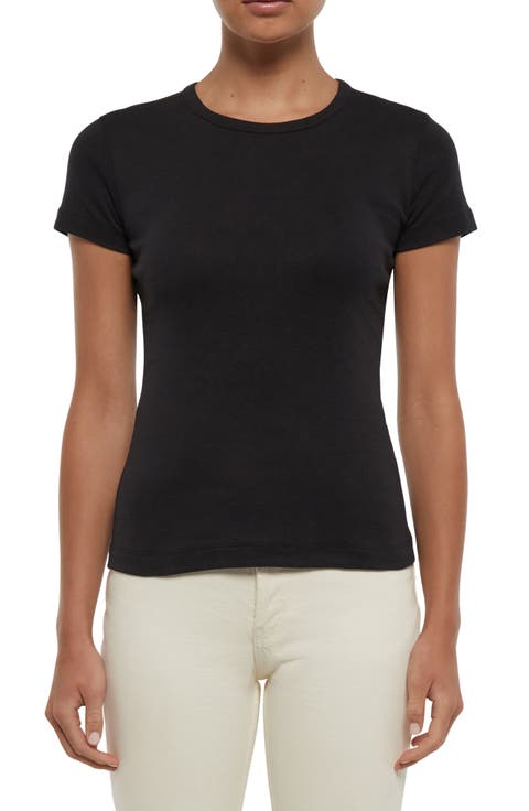 Cotton Crewneck T-Shirt