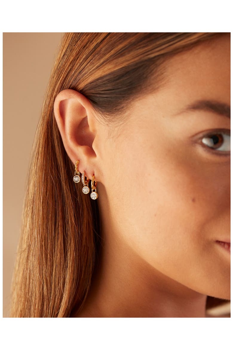Essential Diamond Stud Earrings, Alternate, color, GOLD