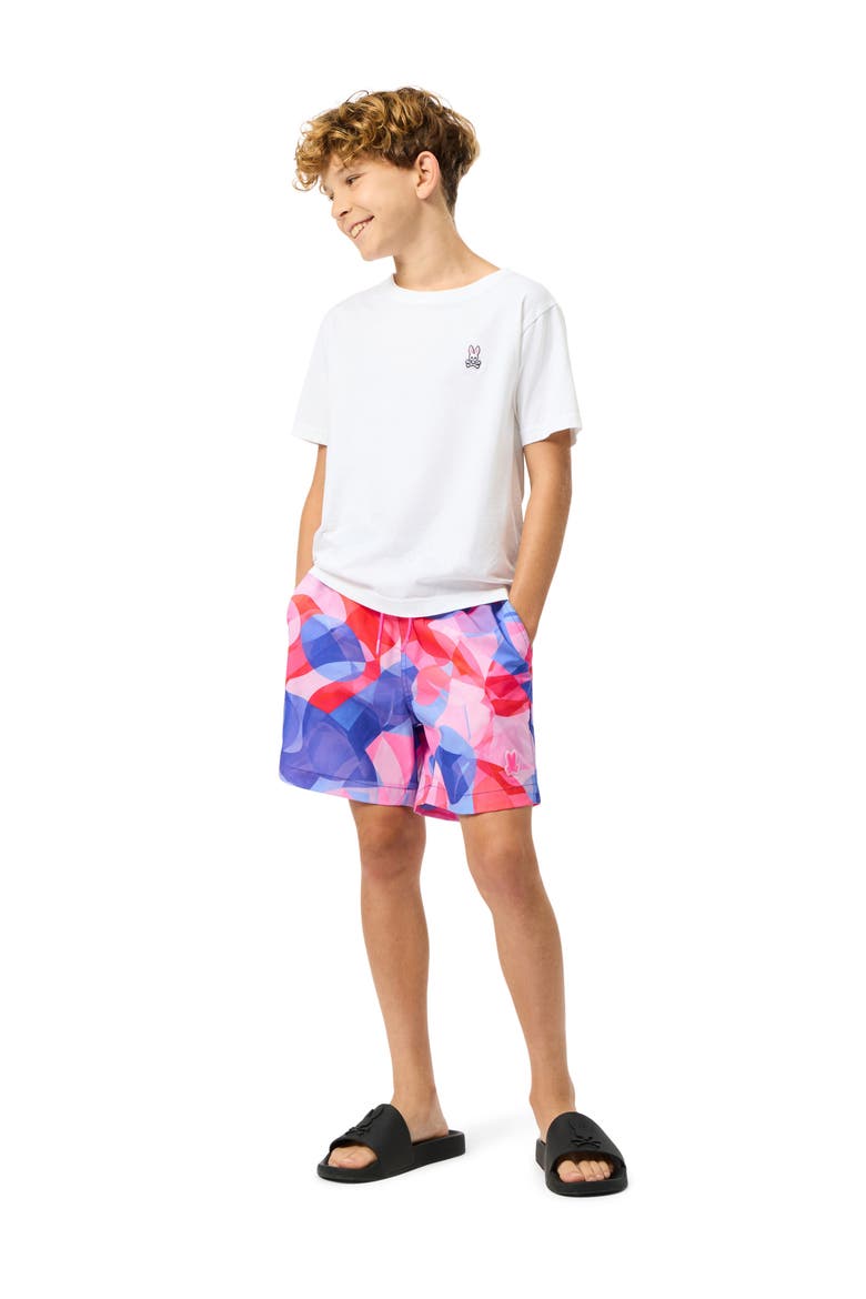 Norridge Swim Trunks, Alternate, color, PINK GLOW