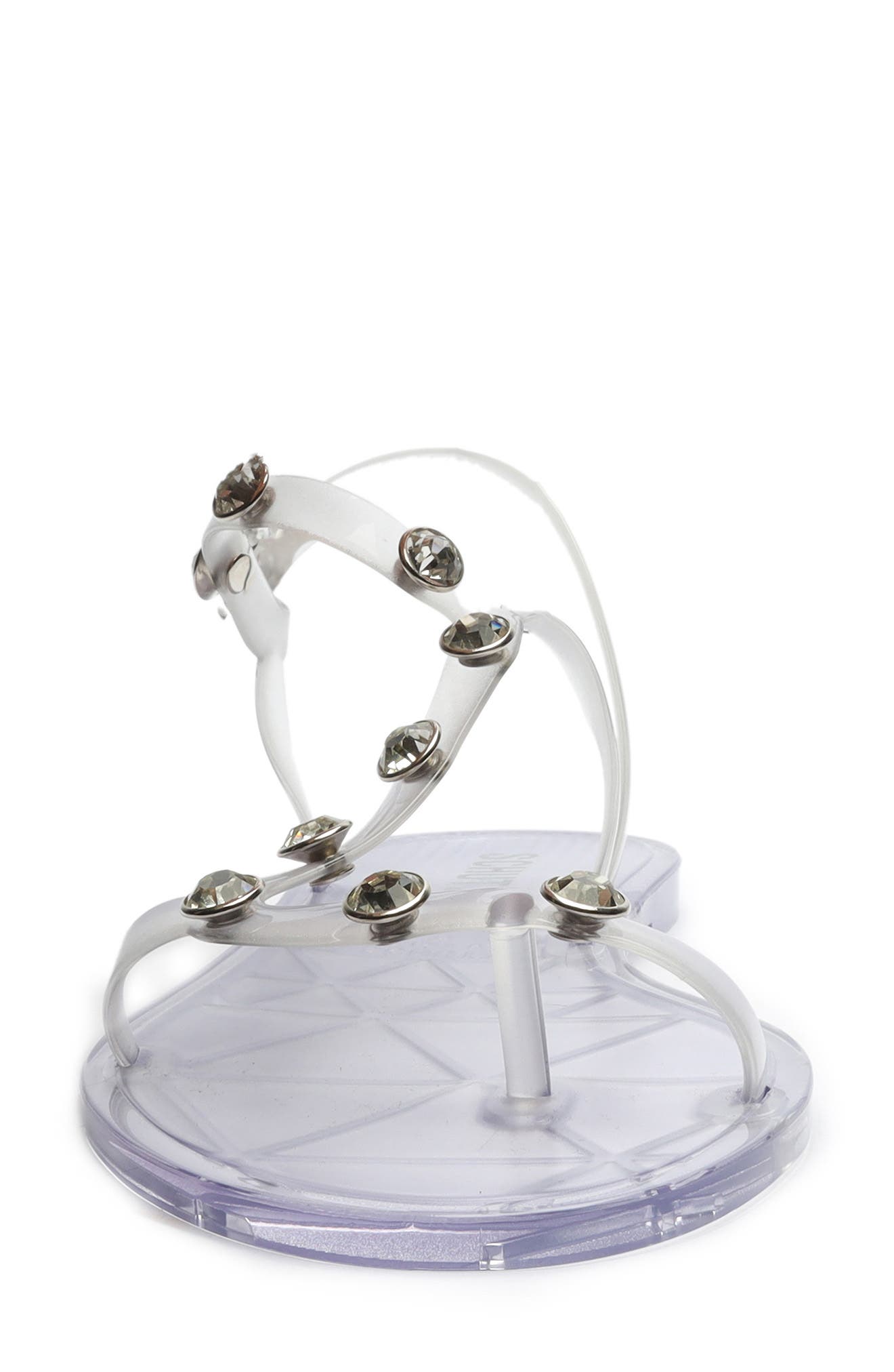 Schutz Bria Crystal Embellished Sandal, Alternate, color, 