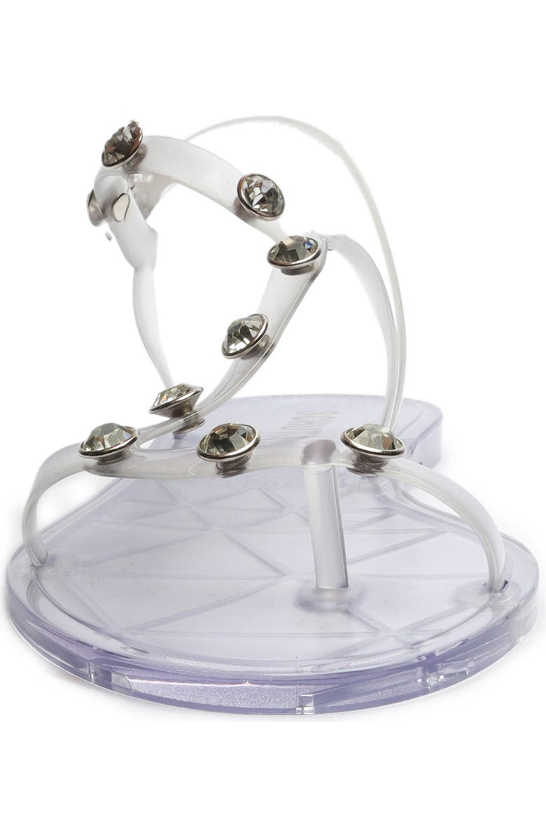 Schutz Bria Crystal Embellished Sandal, Alternate, color,