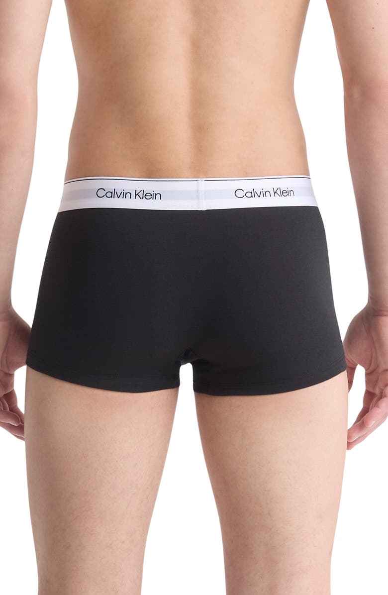 Calvin Klein Icon 3-Pack Stretch Cotton Boxer Briefs, Alternate, color, 