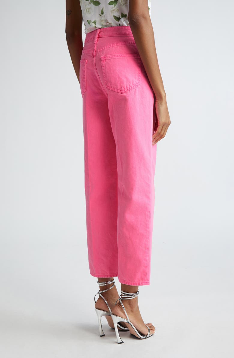 L'AGENCE June High Waist Crop Stovepipe Jeans, Alternate, color,