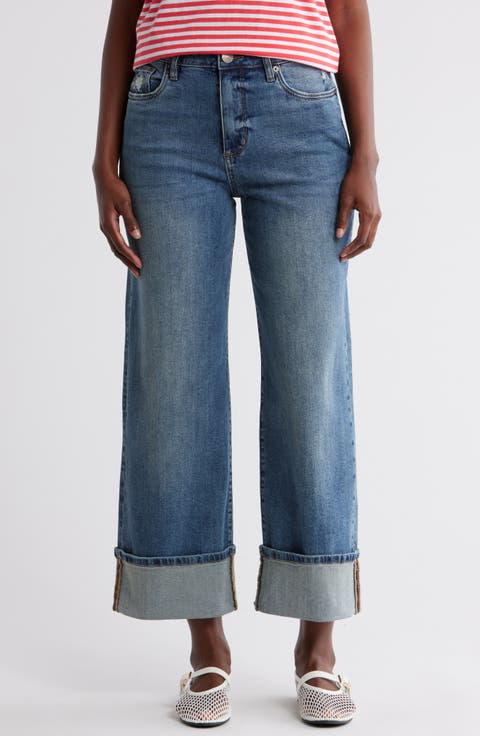 Sabrina High Waist Wide Leg Jeans (Danville)