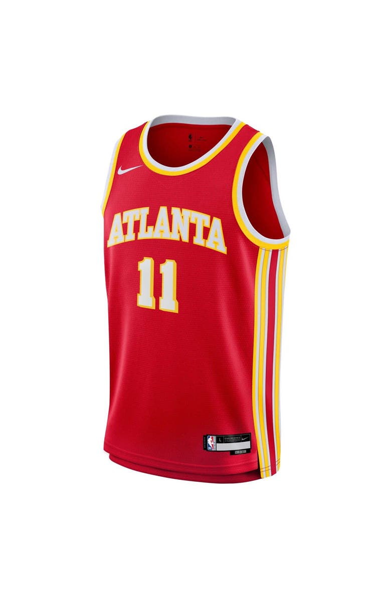 Nike Youth Nike Trae Young Red Atlanta Hawks Swingman Jersey - Icon Edition, Alternate, color, Red