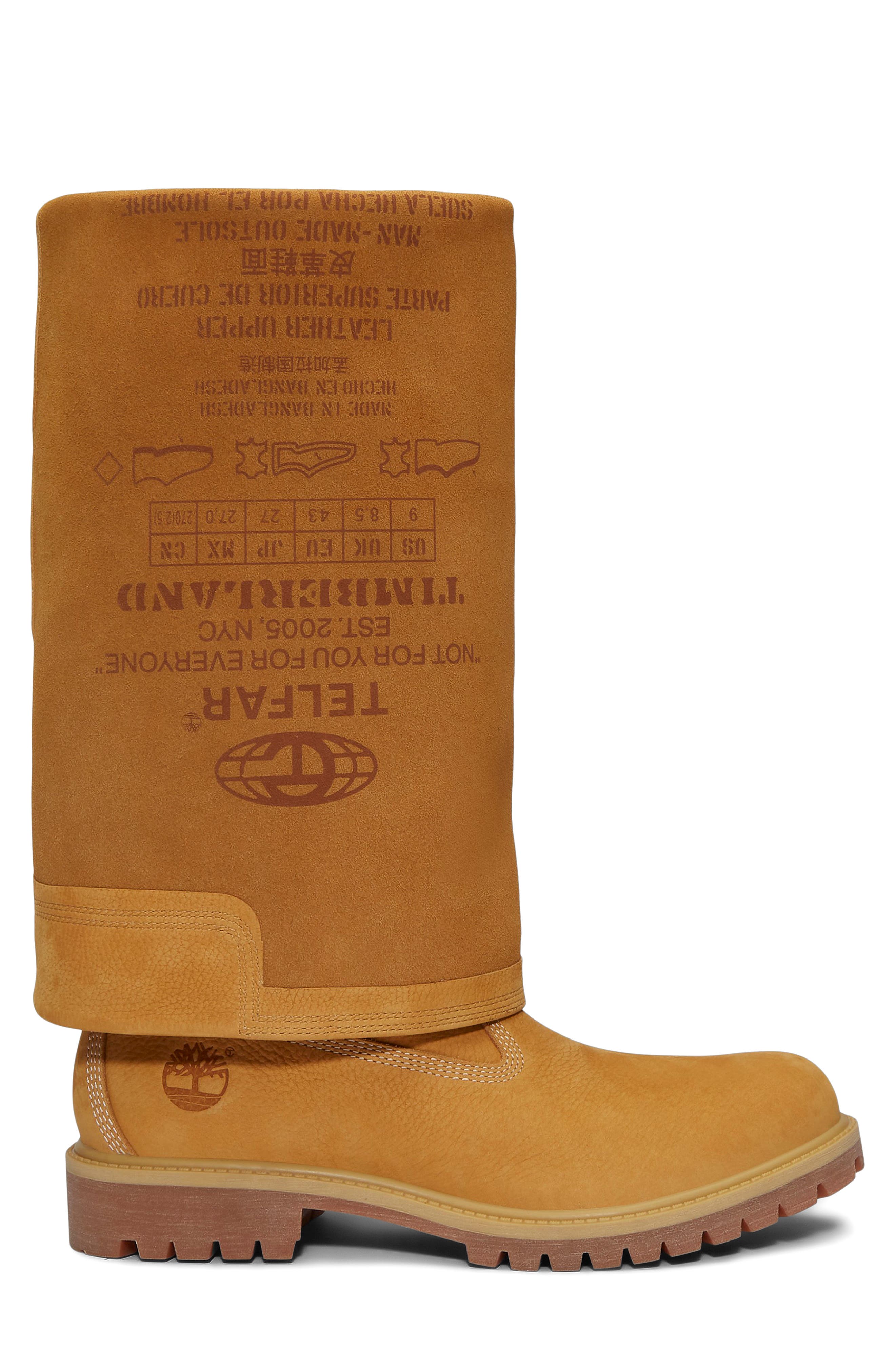 x TELFAR Tall Premium Pull-On Boot (Men) | Nordstrom