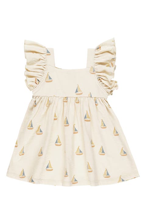 Mariposa Cotton Dress & Bloomers Set (Baby)
