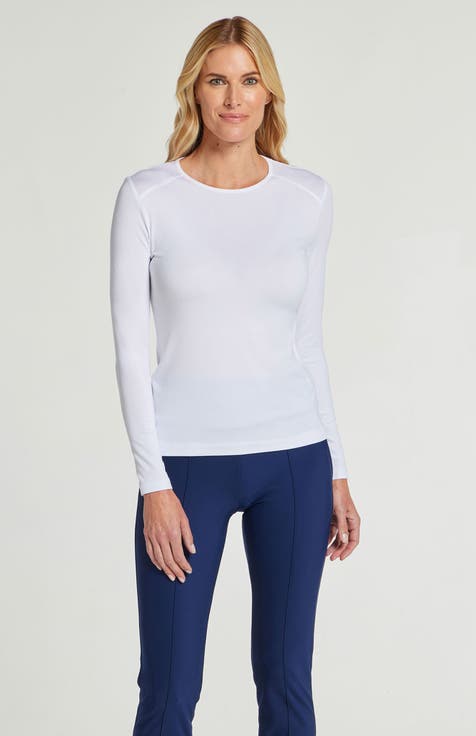 Tony Pima Cotton Long-Sleeve Top