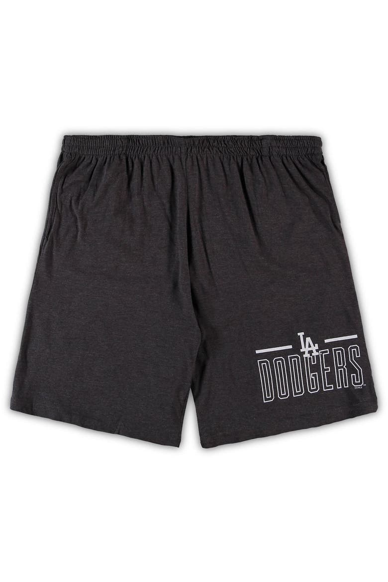 Men's Concepts Sport Royal/Charcoal Los Angeles Dodgers Big & Tall T-Shirt & Shorts Sleep Set, Alternate, color, Royal