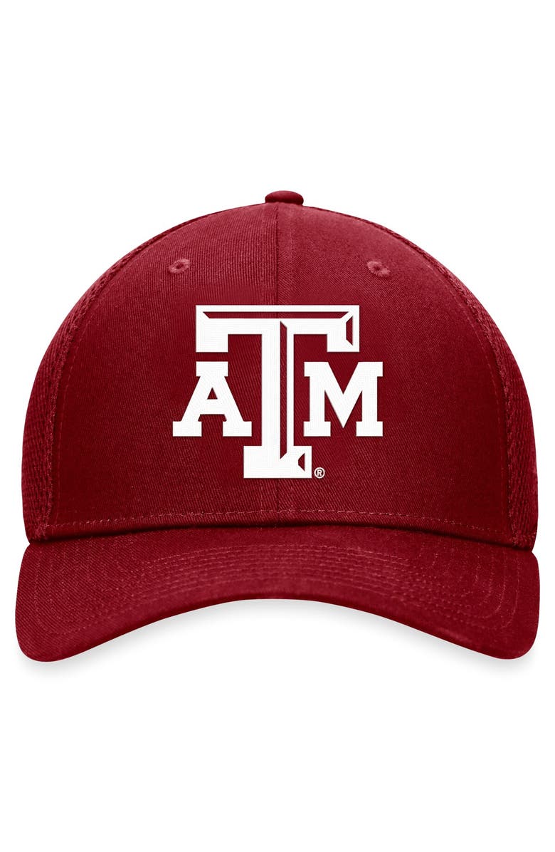 TOP OF THE WORLD Men's Top of the World Maroon Texas A&M Aggies Spacer Flex Hat, Alternate, color, Maroon