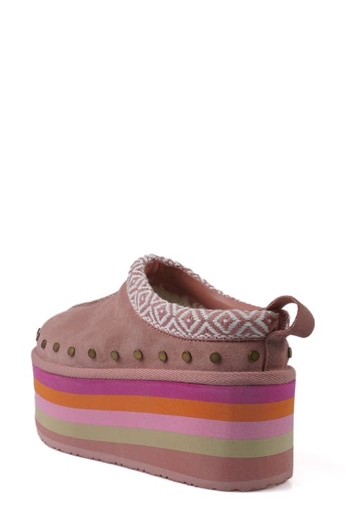 ZIGI ZIGI BRIANNE FAUX FUR PLATFORM CLOG 