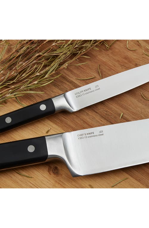 BERGHOFF BERGHOFF DINA GENE STAINLESS STEEL 7-PIECE KNIFE SET