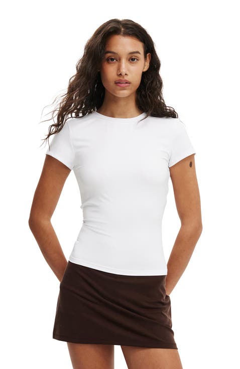 Women's Hold Me Short Sleeve Crew Neck